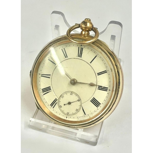 113 - An Antique Large Waltham pocket watch, as found.