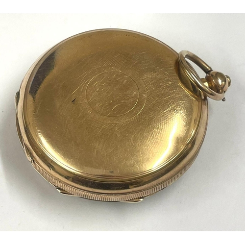 113 - An Antique Large Waltham pocket watch, as found.