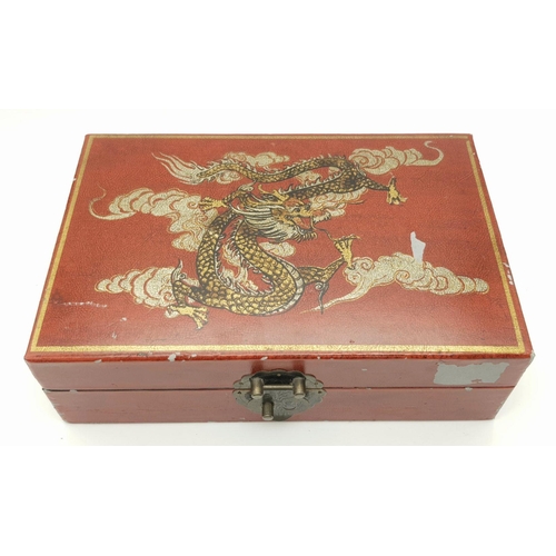 655 - A Vintage Oriental Ten Watch Wooden, Mirror Backed, Display Box Containing 5 Men’s and 5 Ladies Vint... 