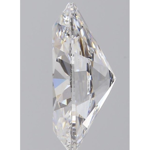 179 - 2.01CT OVAL CUT LAB-GROWN DIAMOND, COLOUR E, CLARITY VS2. COMES WITH IGI CERTIFICATE. MEASUREMENT 10... 