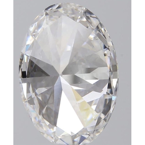 179 - 2.01CT OVAL CUT LAB-GROWN DIAMOND, COLOUR E, CLARITY VS2. COMES WITH IGI CERTIFICATE. MEASUREMENT 10... 