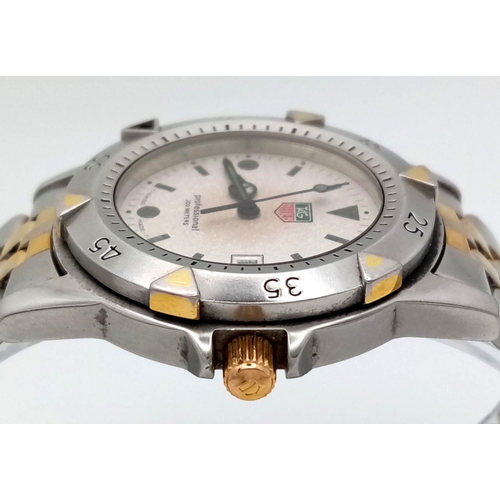 99 - A TAG HEUER 200 PROFFESIONAL WD1221-K-20 WATCH. FULL WORKING ORDER. BEZEL NEEDS NEW SPRING. REF: A/S... 