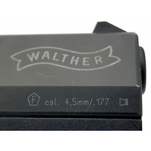 233 - A Walther CP99 C02 Air Pistol. 0.177 calibre. In good condition. Comes with a carry case. UK MAINLAN... 