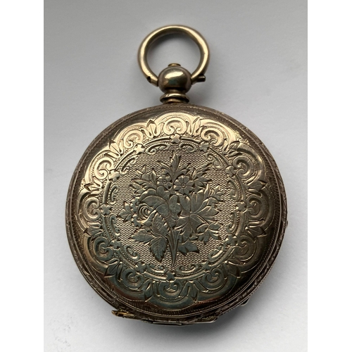 238 - 2 x ANTIQUE SILVER POCKET WATCHES. To include hallmark for  Birmingham 1881. Together with another m... 