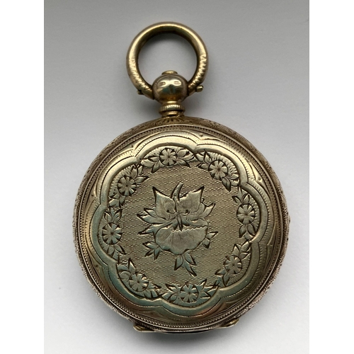 238 - 2 x ANTIQUE SILVER POCKET WATCHES. To include hallmark for  Birmingham 1881. Together with another m... 