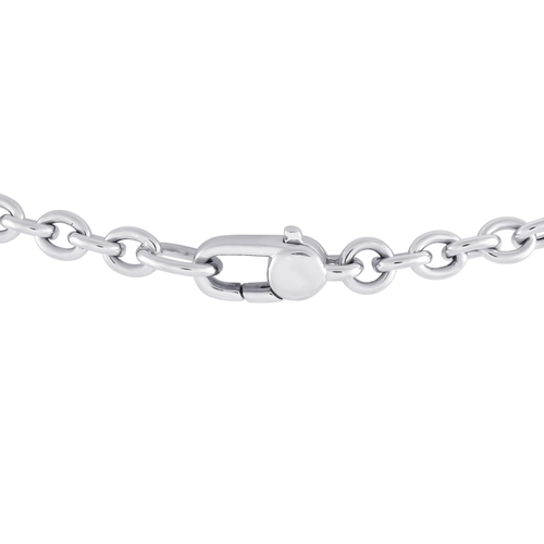 58 - A Gucci Horsebit 18K White Gold 0.40ct Diamond Necklace. This Gucci Horsebit necklace brings one of ... 