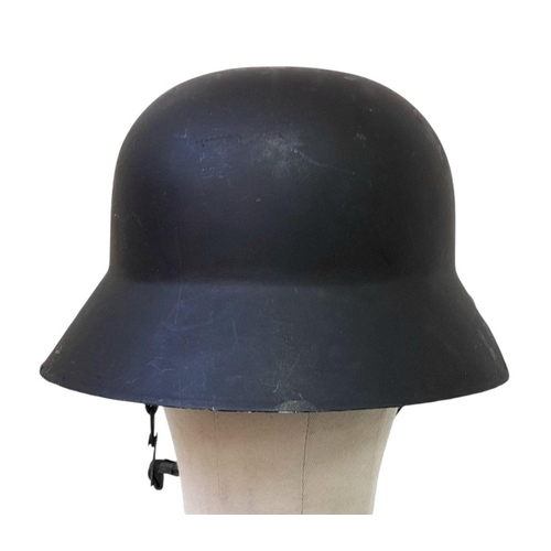 1338 - A Repainted German Army Parade Helmet with Original Liner.