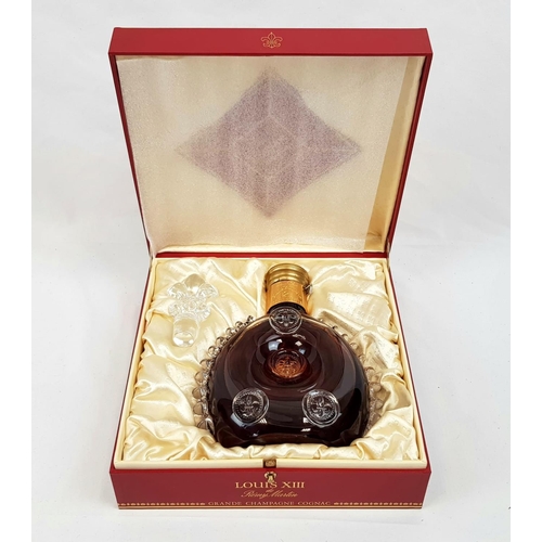 50 - A Bottle (70cl) of Remy Martin Louis XIII Cognac. One of the best cognacs ever produced. Comes in a ... 