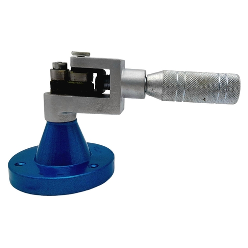 189 - A professional jeweller’s tool: A Ring Stretcher with 17 dies. Perfect for all band and stone set ri... 