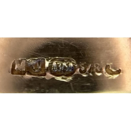 228 - A 9K YELLOW GOLD DIAMOND SET RING. 0.50CTW. 3.6G. SIZE M. SP3004.