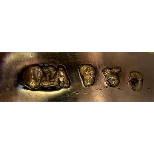 228 - A 9K YELLOW GOLD DIAMOND SET RING. 0.50CTW. 3.6G. SIZE M. SP3004.