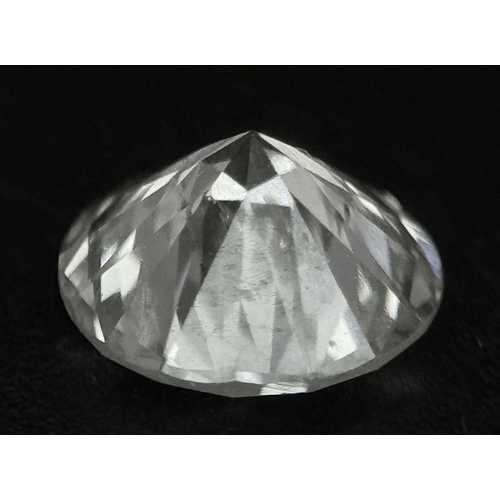 68 - A LOOSE NATURAL DIAMOND ROUND BRILLIANT CUT- 0.83CT.