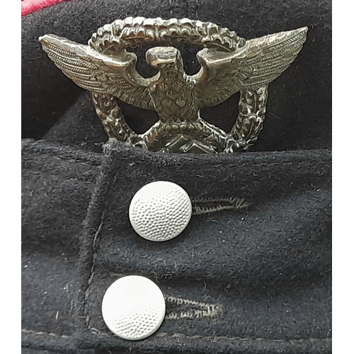 187 - A 3rd Reich Feuerwehr (Fireworker) M43 Cap.