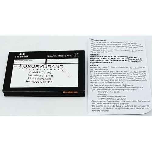 219 - A Men’s TW Steel Sports Chronograph VR46 Watch Model TW938. 48mm Case. Working Order. Special Editio... 