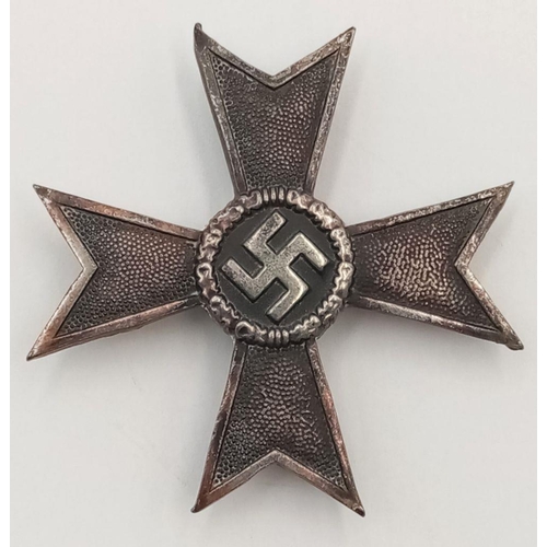 601 - A 3rd Reich War Merit Cross 1st Class without swords. Marked with the No 2 on the back.