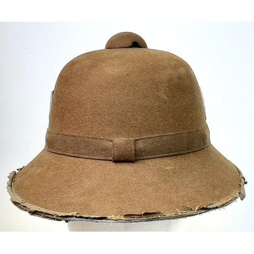 69 - A Waffen SS Mk II Africa Corps Tropical Helmet.