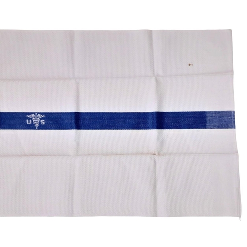 1001 - WW2 US Medical Unit Hand Towel. 89 x 44 cm.