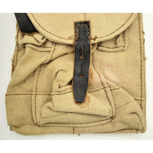 819 - A Vietnam War Era Russian AK Magazine Pouch Used by the Vietcong.