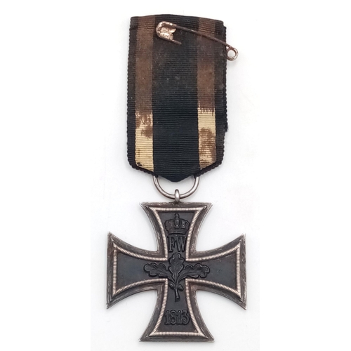 425 - WW1 Iron Cross 2nd Class (EKII) Ring Stamped F.R for the manufacture Frank & Reif.