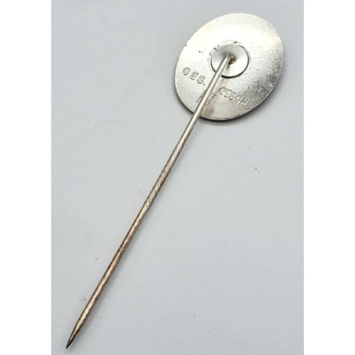 798 - 3rd Reich DDAC (Der Deutsche Automobil Club) German Auto Mobile Club Stick Pin in original box.