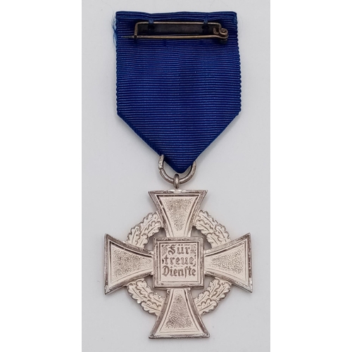 279 - 3rd Reich Civilian 25 Year Long Service Medal.