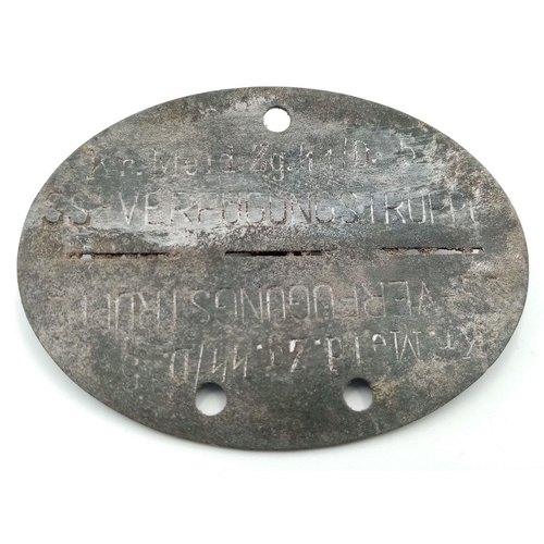 342 - WW2 German SS Dog Tag.