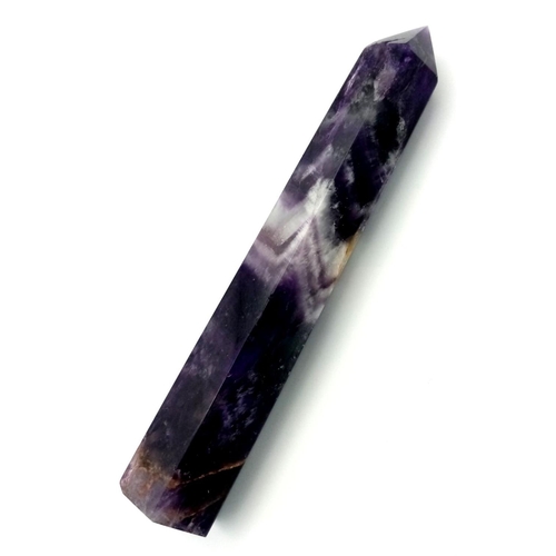 112 - A very collectable, large amethyst crystal, beautifully terminated, exhibiting the “chevron” pattern... 