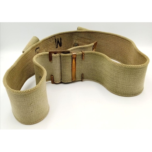 829 - A WW1 British 1908 Pattern Webbing Belt.