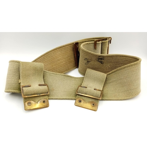 829 - A WW1 British 1908 Pattern Webbing Belt.