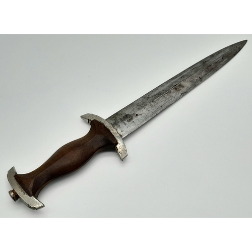 297 - A 3rd Reich S.A Dagger. Rzm Marked Rzm 7/12 Waffenfabric Max Weyerberg, Solingen.