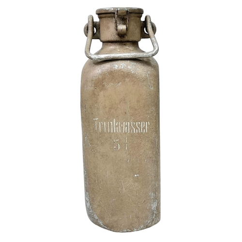 443 - A WW2 Africa Corps 5ltr Trinkwasser (Drinking Water) container.