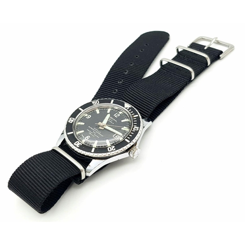 500 - A Vintage Cardinal Sic 23 Jewel Apollo Swiss Made Automatic Divers Date Watch. (Cardinals Take on Ro... 