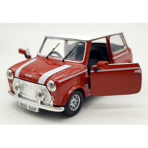 646 - A Corgi Mini Cooper - End of an Era Model. Three Piece boxset on plinth. Comes with a certificate. A... 