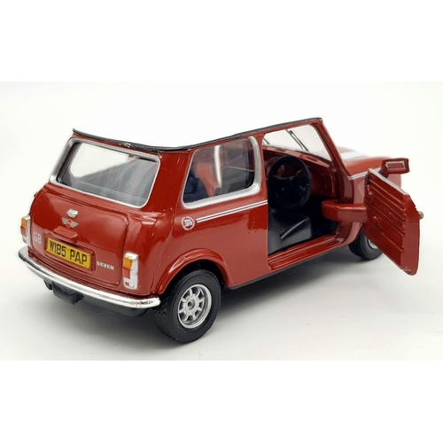 646 - A Corgi Mini Cooper - End of an Era Model. Three Piece boxset on plinth. Comes with a certificate. A... 