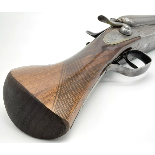 1115 - A BERETTA 12 GUAGE SAWN OFF DOUBLE BARRELED SHOTGUN . COMES WITH A DEACTIVATION CERTIFICATE.  UK/EU ... 