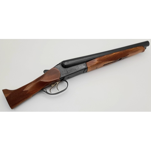 1457 - A BAIKAL 12 GUAGE SAWN OFF SHOTGUN ,A SPECIAL SMALLER SIZE EASIER TO CONCEAL, COME WITH A DEACTIVATI... 