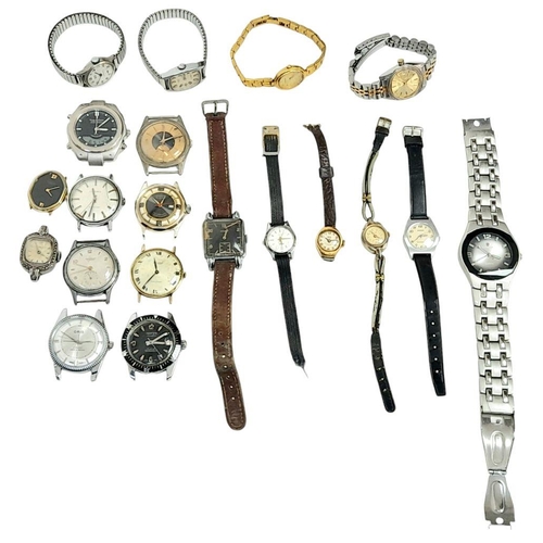 810 - A Parcel of Twenty Quality Vintage Watches ‘As Found’ for Repair or Spares, Several Working. Compris... 