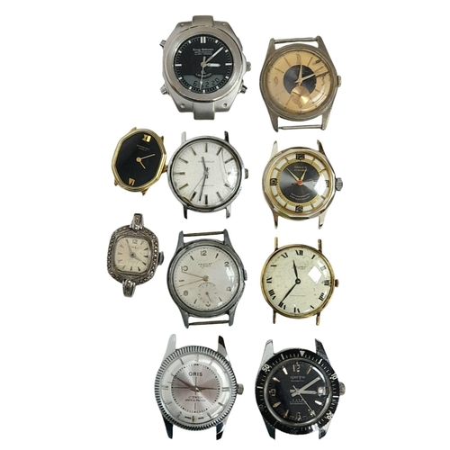 810 - A Parcel of Twenty Quality Vintage Watches ‘As Found’ for Repair or Spares, Several Working. Compris... 