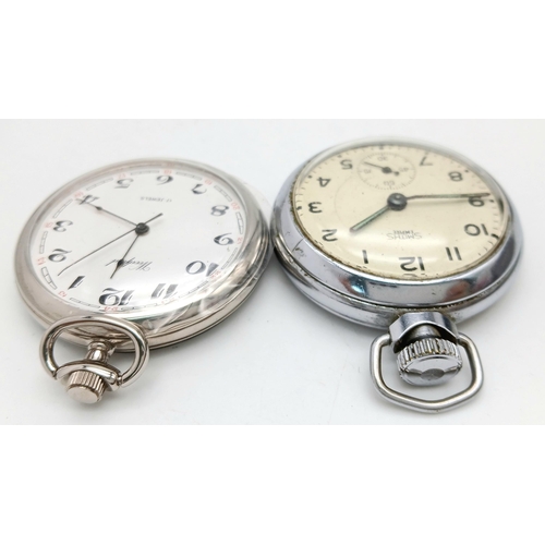 697 - Two Pocket Watches Comprising; 1) A Smiths Empire Subsidiary Dial Watch-50mm Case & 2) A Woodford 17... 