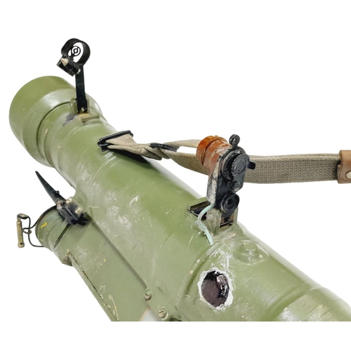 199 - A Deactivated Strella Rocket Launcher Tube. This 57 inch length barrelled destroyer has a 70mm calib... 