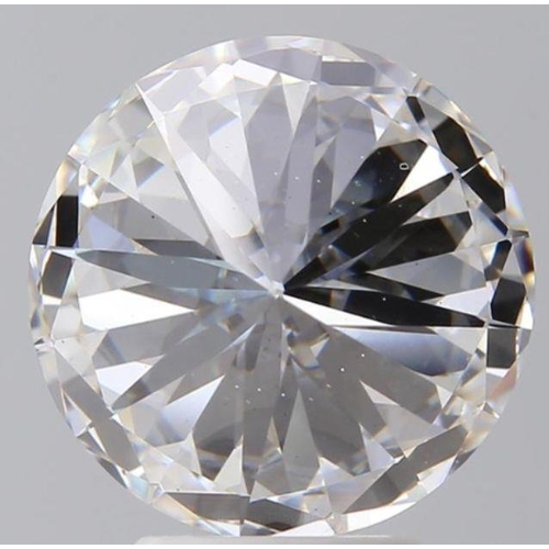 52 - 4CT ROUND SHAPED LAB-GROWN DIAMOND, COLOUR E, CLARITY VS2. COMES WITH IGI CERTIFICATE. MEASUREMENT 1... 