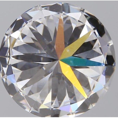 746 - 2.5CT ROUND SHAPED LAB-GROWN DIAMOND, COLOUR E, CLARITY VS2. COMES WITH IGI CERTIFICATE. MEASUREMENT... 