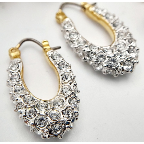 626 - A Pair of Petit 9k Diamond Stud Earrings plus Six Other Costume Pairs.