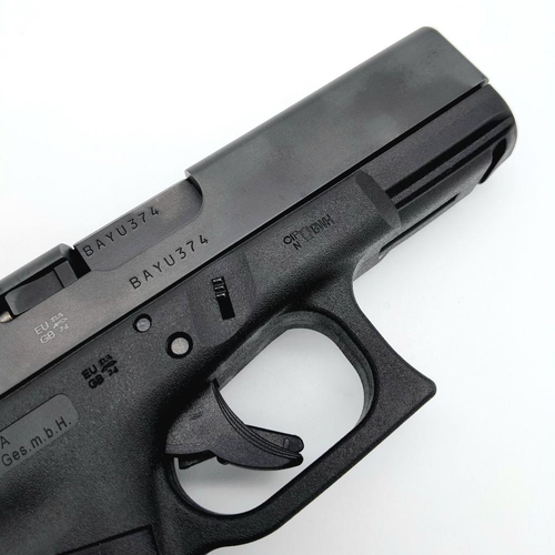 1241 - A 9mm Glock Model 19 Generation 3 Semi-Automatic Pistol. As new with spare mag, loader, instructions... 