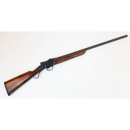 1248 - A W.W. Greener 12 Gauge Deactivated Single Barrel Shotgun. Very good condition - 74cm barrel length.... 