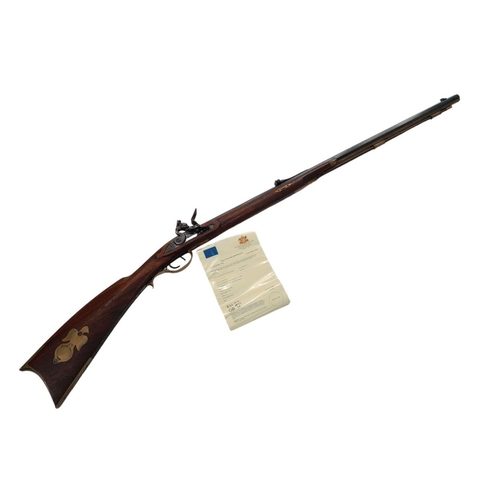 1174 - An Italian Pedersoli Muzzle Loading Black Powder Shotgun. 
Calibre -.45. 136cm total length. Comes w... 