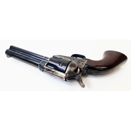 1387 - A Deactivated Uberti Reproduction Colt Peacemaker Gun. This Italian made .22 calibre revolver comes ... 