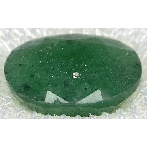 1521 - A 4.28ct Zambian Emerald - AIG Certified in a sealed container.