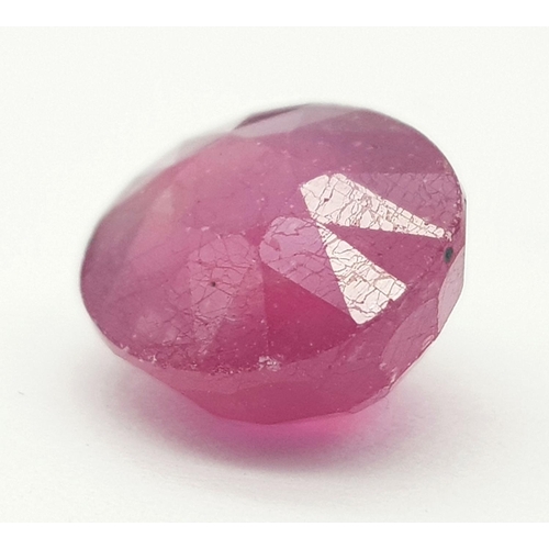 1276 - A 8.87ct Madagascan Ruby Gemstone - AIG Certified.