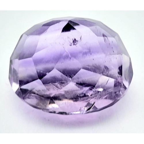 1367 - A 15.25ct Madagascan Amethyst Gemstone - AIG Certified.